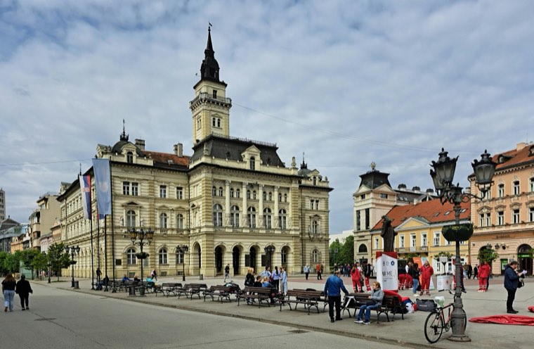 Nový Sad a Bělehrad